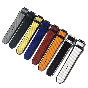 Suitable for Hengbao Silicone Strap Substitute Big Bang Series Sports Waterproof Rubber 25x 17mm Strap