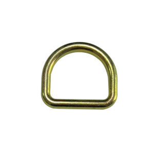 Shenglian Manufacturer Processing Safety Belt Accessories Adjustment Buckle Protective Buckle Anti-fall 80 Ring Metal Connecting Ring Hanging Ring