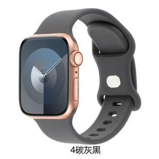 Apple, ремешок для часов apple iwatch яблочный силиконовый ремешок для часов с пряжкой из бабочки