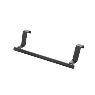 No-Drill Stainless Steel Towel Rack Bathroom Single Rod Towel Bar Bath Towel Rack Cabinet Door Frame Hanging Storage Rack
