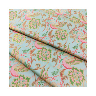 "FS134 Swan Lake" Guofeng Jacquard Clothing Fabric Imitation Song Jin Vest Jacket Hanfu Fabric