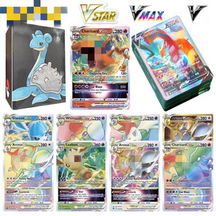 Трансграничное поколение волос Pokemon Card Pocket VMAX Pokémon Card Picchu огнедышащий дракон