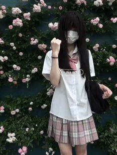 2024 New Summer Original Japanese Style Preppy Style Shirt Top Versatile jk Short-sleeved White Uniform Shirt Suit