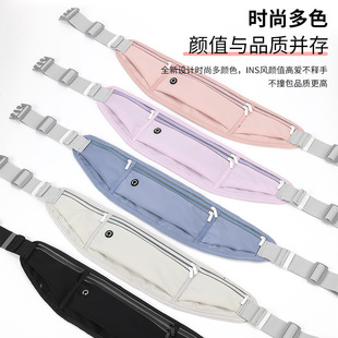 Factory wholesale sports waist bag color outdoor running mobile phone waist bag stealth ultra-thin waterproof large capacity small waist bag