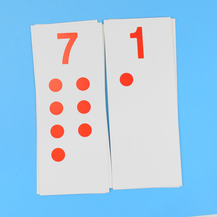 Montessori Teaching Aids Card Score Little Man Pink Tower Brown Ladder Animal Plant Three Cards Projection Card Corresponding Card