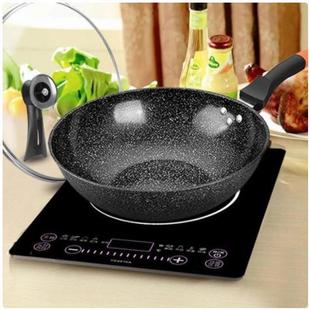 Maifan Stone Wok Non-stick Pan Iron Pan Multi-functional Wok Induction Cooker Pan Household Gas Stove Suitable Pot