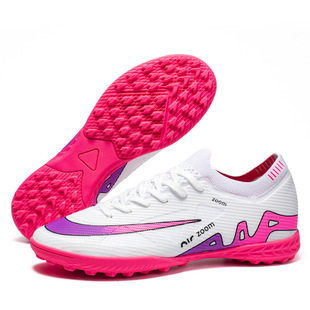 Putian football shoes new 2024 low-top thorn 15 youth training long spiked shoes foreign trade 47 yards broken nails football shoes