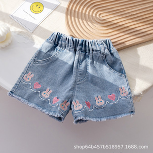[loss Big Sale] 2024 Summer Children's Denim Shorts (ready Stock)