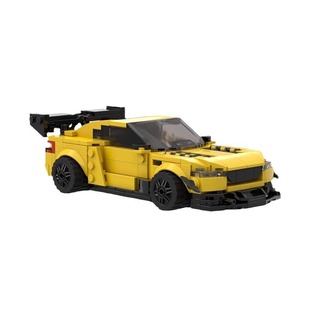 MOC строительные блоки совместимы с Lego F76 Volvo полярная звезда 1.K. S восьмерка модель автомобиля speed