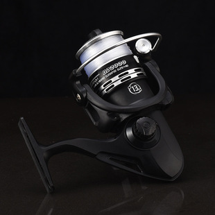 Fishing wheel metal wire Cup 12-Axis sea pole wheel raft wheel spinning wheel fishing reel fishing reel Luya sea pole wheel sea pole long-range wheel