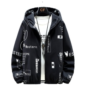 Spring and Autumn Coat Men's Korean-style Trendy Two-sided Wear Loose Handsome Jacket for Teenagers and Students Autumn Clothes