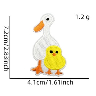 Computer Embroidered Cartoon Patch Embroidered Cloth Patch Friends Tea Restaurant Patch Zhang Zi Can Ironed Bag Jewelry