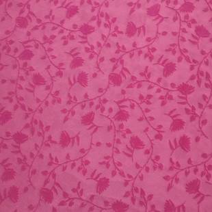 Polyester High-Quality Mesh Flocked Flower Underwear Women's Flocked Fabric Certified Environmentally Friendly Washable