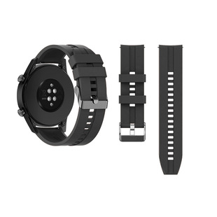 [В наличии быстрые волосы 22 мм черная Пряжка] для Huawei Watch GT/GT2/GT2pro/GT3/GT3pro силикон