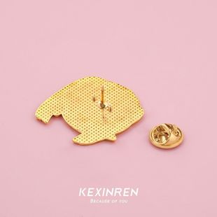 The Buried Fullerian Fans Cartoon Brooch Pendant Felensimmel Huttaker Alloy Badge Gift