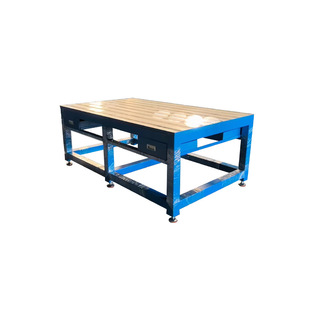 Cast Iron Welding Platform Fitter Assembly Workbench High-Precision Mold Inspection Bench T-Slot Measurement Marking Flat Plate