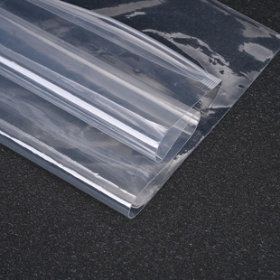 GRS Renewable Packaging PLA Degradable Plastic Bag Thickened Frosted Flat Pocket Garment Bag Small Batch Order