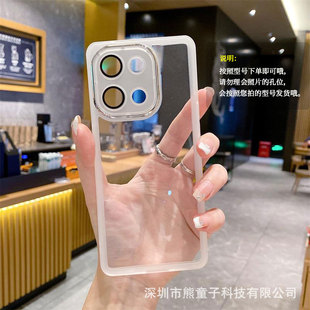 Применимо на самом деле я gtneo6se чехол 5 с пленкой объектива Realme12Pro прозрачный FindX7 анти-падение мягкий