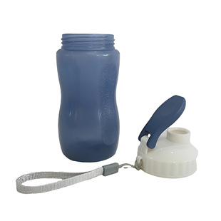 Simple Portable Plastic Water Kettle with Hanging Rope Plastic Water Cup Student Sports Water Kettle Factory Goods Direct for Cross-border Hot Sale