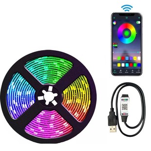 RGB light strip 5v low voltage 2835/5050 Bluetooth music LED light bar TV background decoration colorful atmosphere light