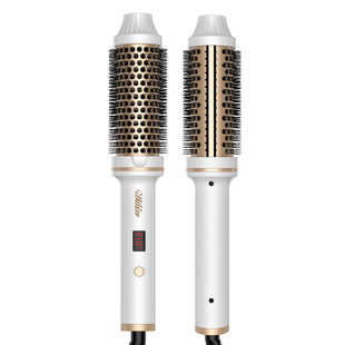 UKLISS double PTC negative ion hair iron curling iron hair straightener inner buckle bangs perm stick straight roll dual-purpose