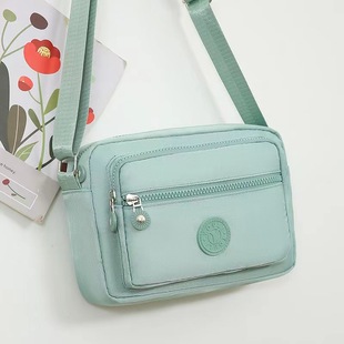 Nylon Crossbody Bag New Multi-layer Shoulder Bag Korean Style Casual Bag Middle-aged and Elderly Mother's Bag Canvas Large Capacity Women's Bag