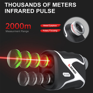 SNDWAY Shendawei Laser Ranging Telescope High-precision Handheld Distance Infrared Digital Ruler Power Outdoor
