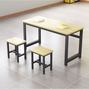 Desks and Chairs Training Table Art Calligraphy Long Table School Single and Double Desks and Chairs Cram School Desks and Chairs
