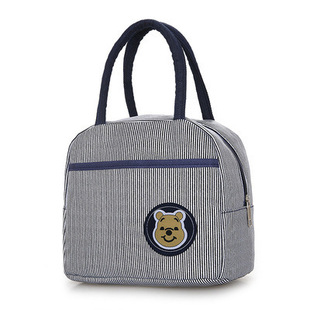 Insulated Lunch Box Bag Hand Carrying Lunch Bag Waterproof Handbag for Work with Meal Thickened Aluminum Foil Student Meal Bag