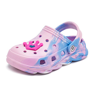 HOBIBEAR boys hole shoes sandals summer children's light outdoor beach shoes girls sandals factory direct sale