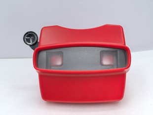 Белая 3D машина для просмотра изображений Наблюдатель Трансграничная наука и образование 3D проектор поворотный стол Ретро Фильм игрушка подарок в наличии