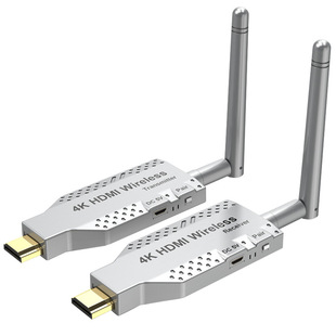 Wireless hdmi Transmitter Receives and Extends 4K HD Same Screen Laptop Desktop Computer with TV Projection