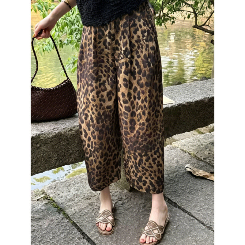 Leopard qadimiy oʻrta sakkiz qismi shoxlari ayollar uchun 2026 yoziy