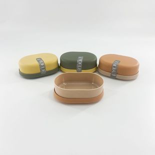 Мыльница для ванной комнаты с крышкой Креативная большая сливная стойка для мыла Прямоугольный бытовой стиральный стол Мыльница
