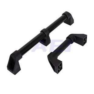 Industrial Handle Aluminum Alloy Tubular Handrail Cnc Machine Tool Protective Door Handle Mechanical Equipment Cabinet Door Handle