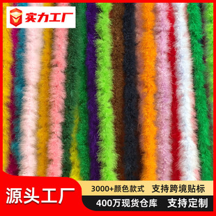 Color feather strip turkey feather plush flat wool festival diy toy crafts bouquet material decorative accessories