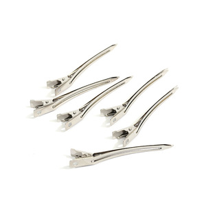 Makeup Duckbill Positioning Clip South Korea Metal Seamless Hairpin Women's Side Clip Makeup Bangs Clip Apply Mask Wash Face Small