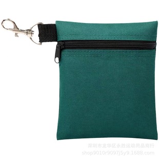 Golf bag nylon ball cover can be hung waist small waist bag multi-use storage bag golf accessories storage