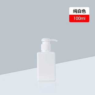 Фабрика спот 100MLPETG четырехсторонний насос бутылка для эмульсии Японский толстостенный шампунь для мытья рук