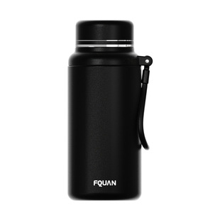 Fuquan mobi thermal insulation portable large capacity thermal pot outdoor Cup 316 stainless steel water Cup custom lettering