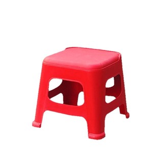 Small Stool Household Plastic Bench Thickened Non-slip Foot Stool Living Room Non-slip Baby Adult Shoe Changing Low Stool Wholesale