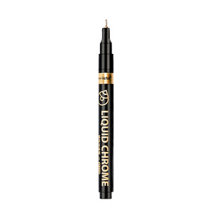 Le Tu Mirror Chrome Plated Marker Pen Metal Pen Reflective Electroplating Pen DIY Gundam Plastic Model Golden Paint Pen