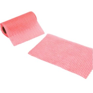 Wholesale tearable 50-piece roll non-woven rag kitchen wet and dry scouring pad non-stick oil source manufacturer