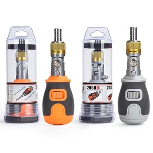 Factory Direct invisible 8-in-1 portable multi-function screwdriver suit ratchet wrench screwdriver