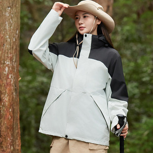 Autumn and winter three-in-one assault clothing two-piece detachable graphene liner windproof waterproof mountaineering outdoor clothing