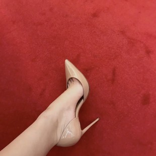 No grinding feet nude high heels design sense niche temperament summer not tired feet thin heel niche with skirt shoes women