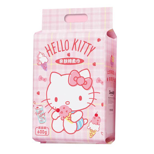 Sanrio Семейное полотенце для лица Большая сумка одноразовое очищающее полотенце