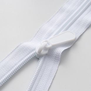 No.5 Plastic Pull Head Thickened Non-porous Long Head Zipper Head Brand Laundry Bag Bag Toy Nylon Pull