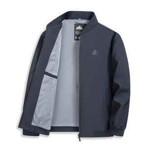 Men's Collar Jacket 2025 Spring New Men's Middle-aged Korean Style Casual Trendy Simple Comfortable All-match Jacket