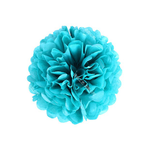 Foreign trade paper flower ball POM flower paper flower wedding props wholesale wedding decoration Flower Ball 20cm